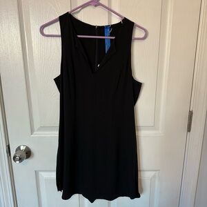 Kit and Ace Silk Romper in Black NWT
